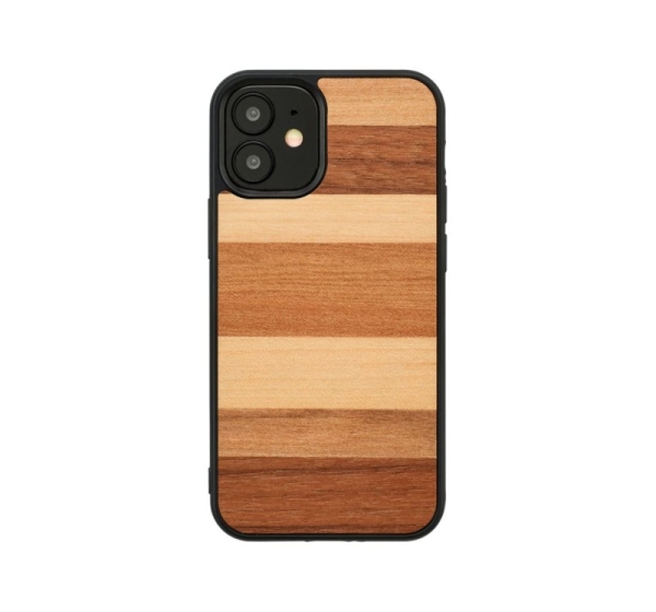 MAN&WOOD case for iPhone 12 mini sabbia black