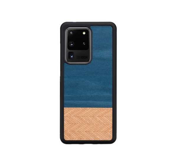 MAN&WOOD case for Galaxy S20 Ultra denim black