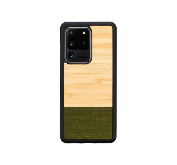 MAN&WOOD case for Galaxy S20 Ultra bamboo forest black