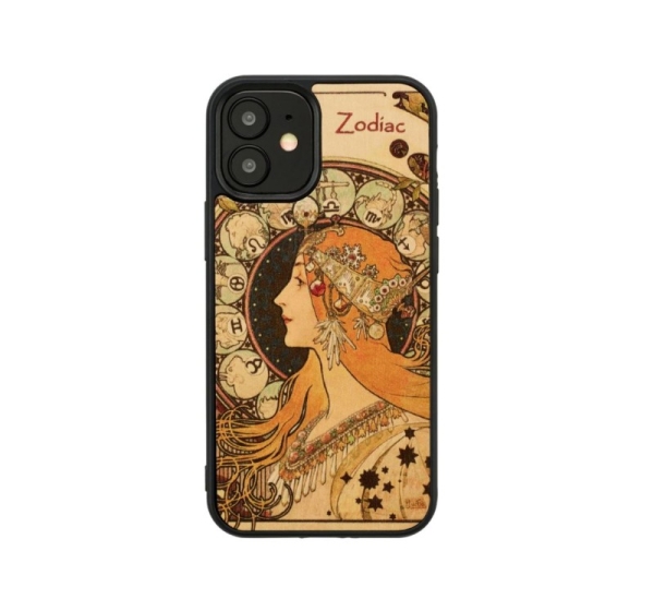 MAN&WOOD case for iPhone 12 mini zodiac black