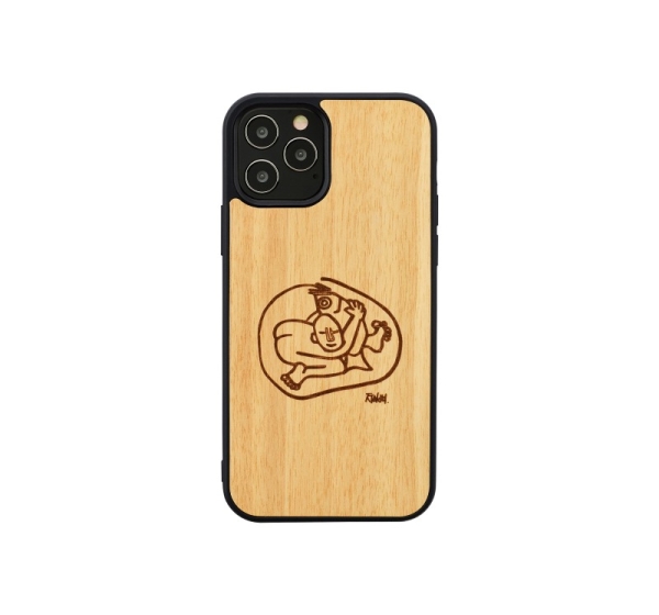 MAN&WOOD case for iPhone 12/12 Pro child with fish