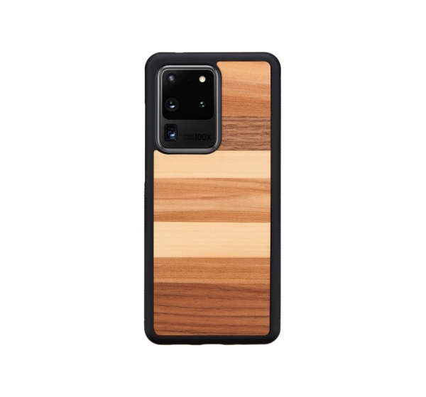 MAN&WOOD case for Galaxy S20 Ultra sabbia black