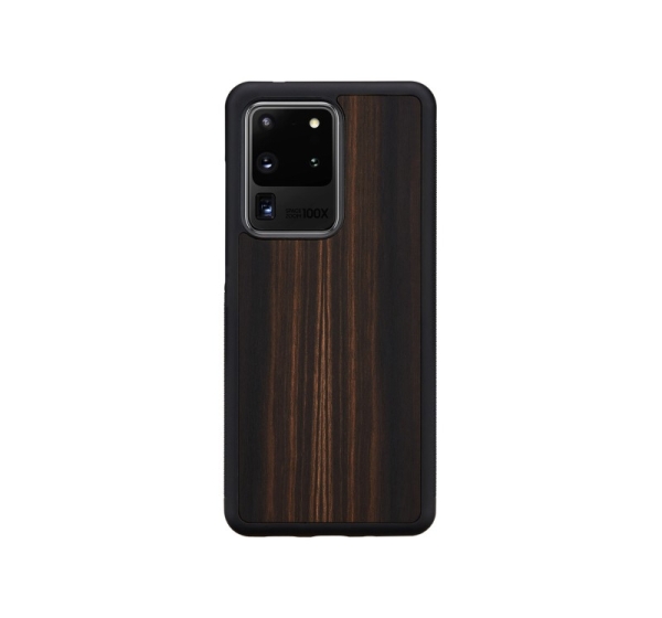MAN&WOOD case for Galaxy S20 Ultra ebony black