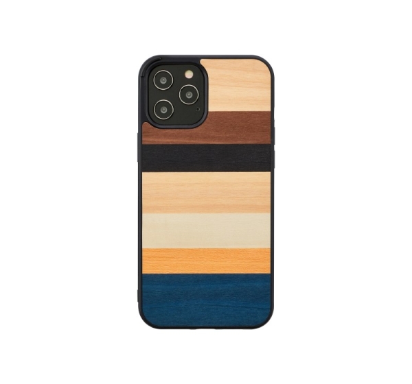 MAN&WOOD case for iPhone 12 Pro Max province black