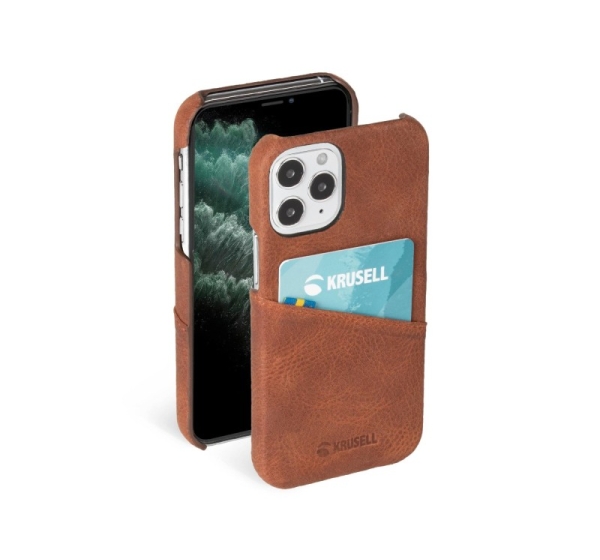 Krusell Sunne CardCover Apple iPhone 12 mini vintage cognac (62154)