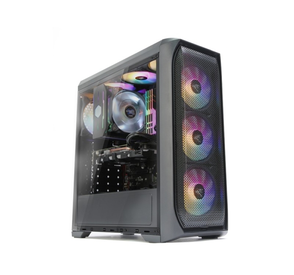 Zalman N5 MF ATX, RGB fan x4, Mesh