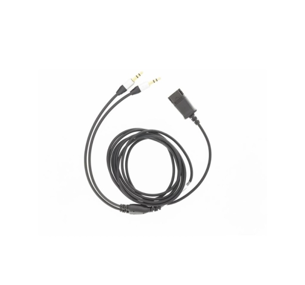 Tellur QD to 2 x Jack 3.5mm Adapter Cable 2.2m Black