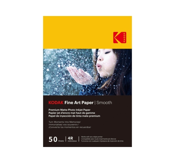 Kodak Fine Art Paper 230g Matte Coated Smooth 4/6x50