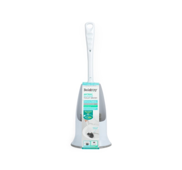 Beldray LA084538PUFFEU7X Ant-ibac Silicone Toilet Brush