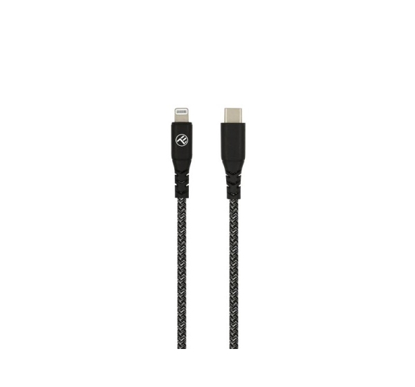 Tellur Green Data cable Type-C to Lightning 3A PD60W 1m nylon black