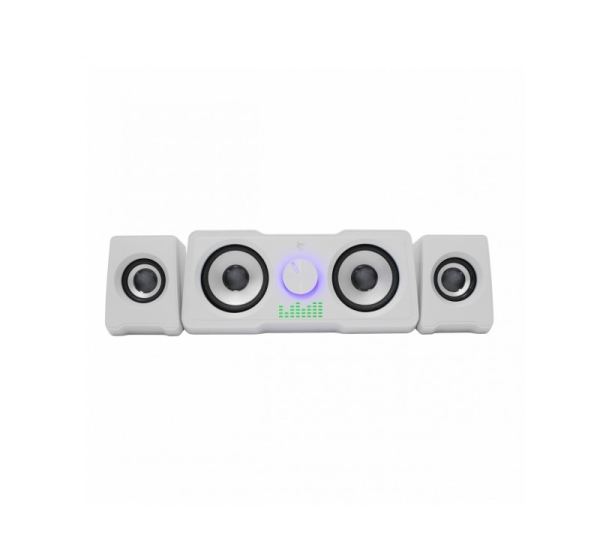 White Shark MOOD GSP-968  RGB Gaming 2.2 Speaker System White
