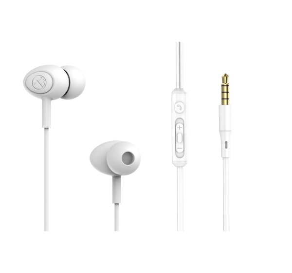 Tellur Basic Gamma Wired In-Ear Headphones White