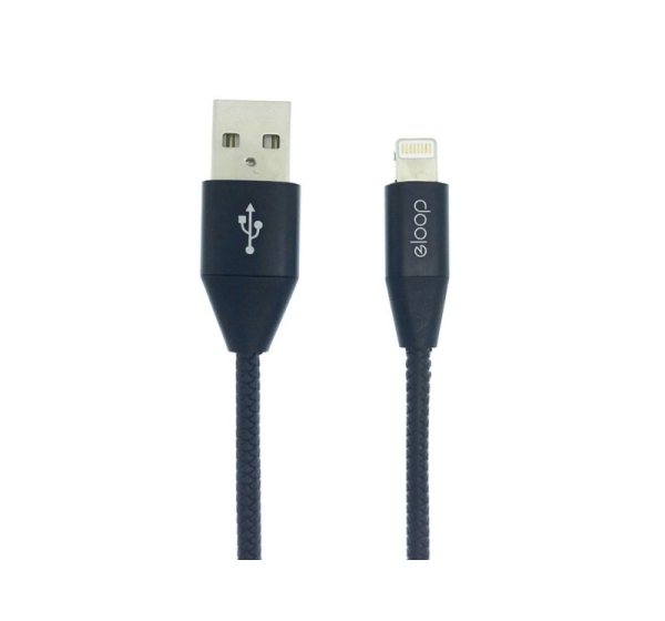 Orsen S31 Lightning Cable 2.1A 1.2m black