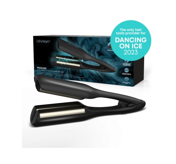 Revamp WV-3000X-EU Progloss 2-IN-1 Beach & Volume Waver