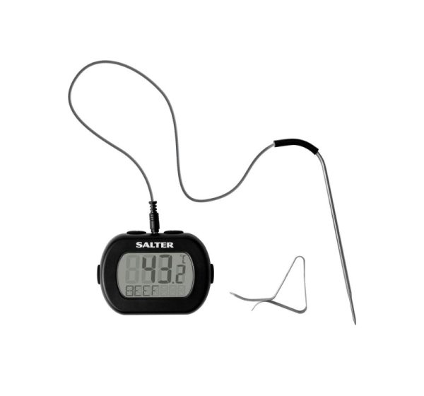 Salter 515 BKCR Leave-In Digital Thermometer