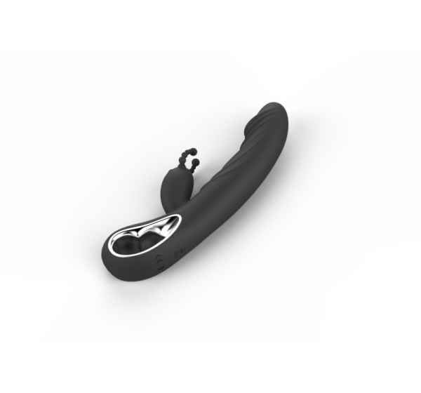 Erolab Cheeky Bunny G-spot & Clitoral Massager Black (ZYCP01b)