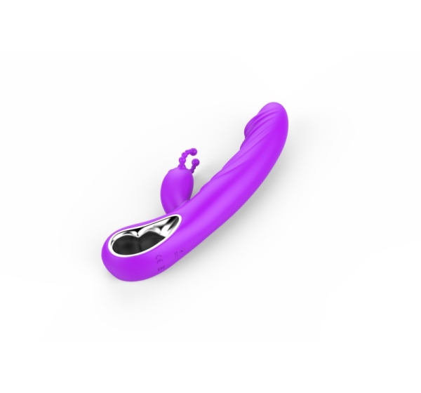 Erolab Cheeky Bunny G-spot & Clitoral Massager Purple (ZYCP01p)