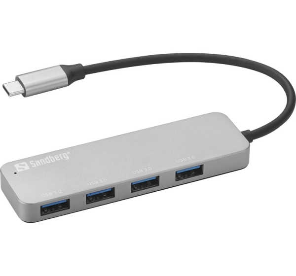 Sandberg 336-20 USB-C to 4 x USB 3.0 Hub SAVER