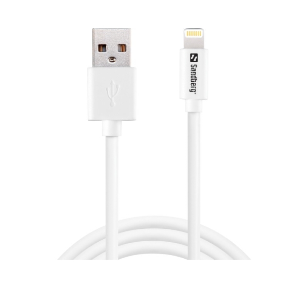 Sandberg 440-75 USB>Lightning MFI 1m White