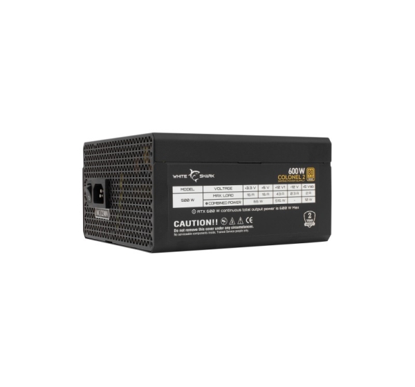White Shark GPSU-B600S Colonel-2 600W 80+ Bronze FullModular