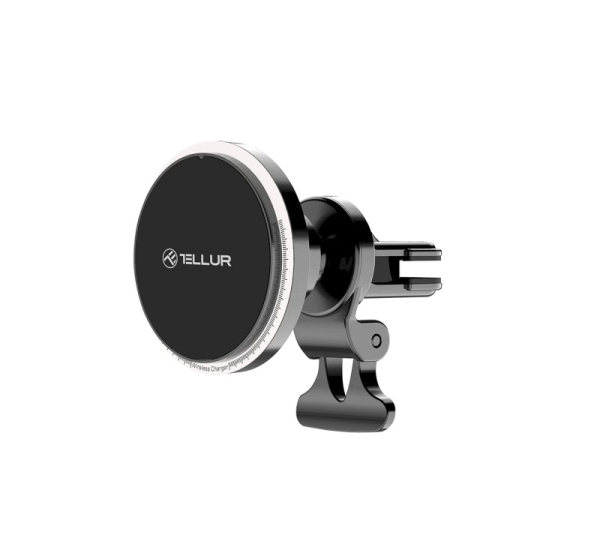 Tellur Wireless car charger, MagSafe compatible, 15W black