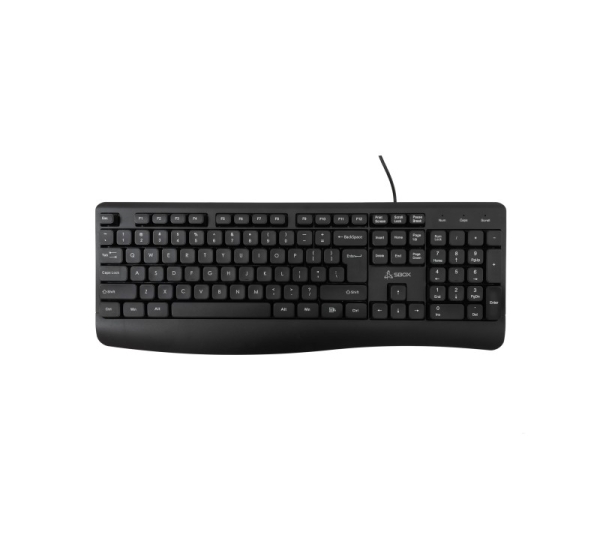 Sbox K-103 Keyboard US Black