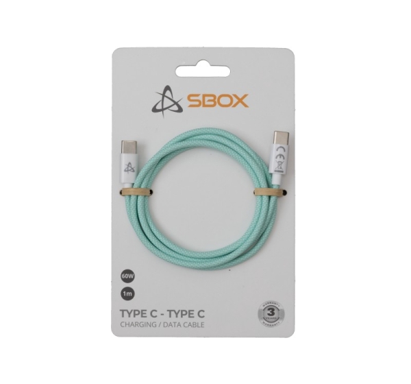 Sbox Type C - Type C M/M 1m green TYPEC-1-G