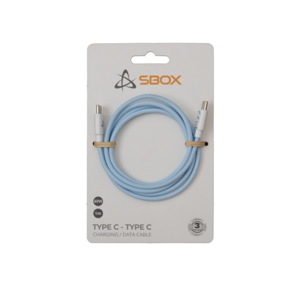 Sbox Type C - Type C M/M 1m Blue  TYPEC-1-BL