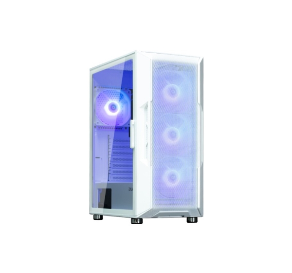 Zalman I3 NEO ARGB, ATX Mid Tower PC Case,  4 X 120mm ARGB Fans, White