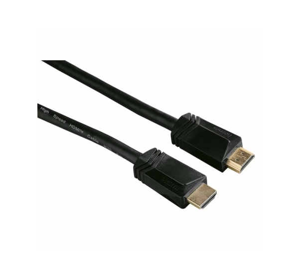 Hama 00122105 High Speed HDMI Cable, plug - plug Ethernet gold-plated 3m
