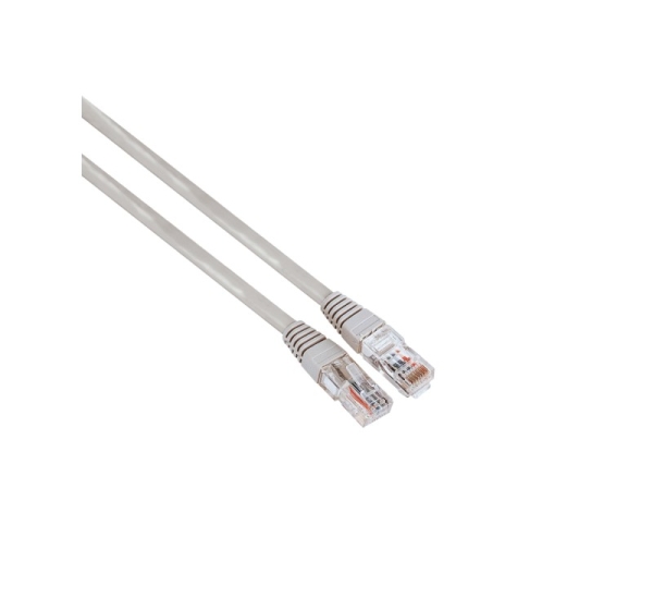 Hama 00200913 CAT5e Patch Cable, F/UTP Shielded, 3 M, Grey