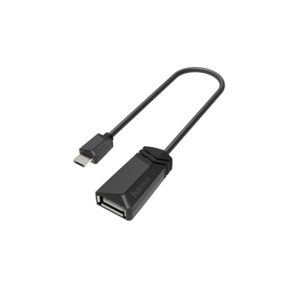 Hama 00200308 USB-OTG Adapter, Micro-USB Plug - USB Socket