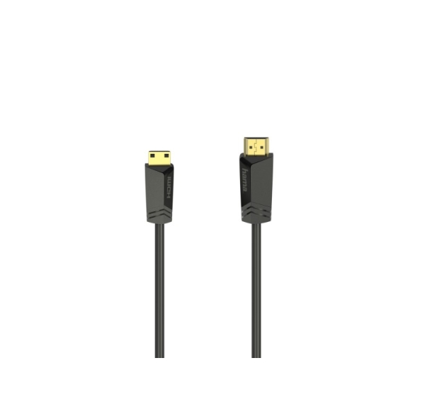 Hama 00205015 High Speed HDMI Cable, Plug Type-A - Plug Type-C (Mini), Ethernet 1.5m