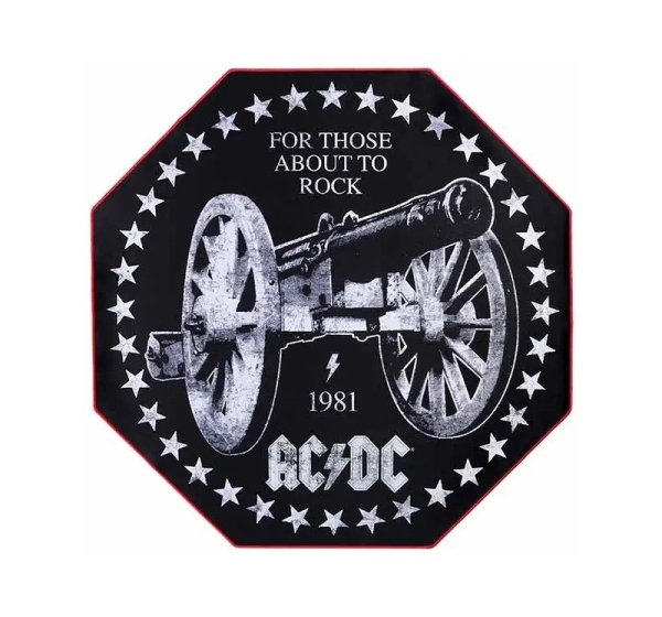 Subsonic Gaming Floor Mat AC/DC