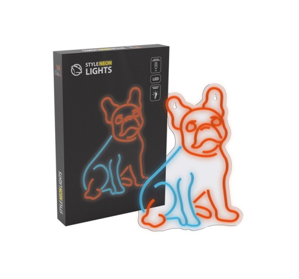 Manta SNL68MT Style Neon Lights FRENCH BULLDOG Multicolor