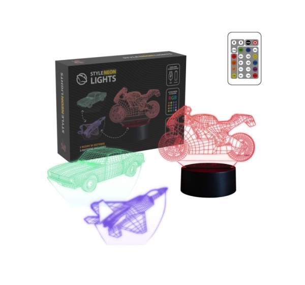 Manta SNL121RGB LED lamp Light decoration Vehicles 2 RGB 3D
