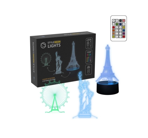 Manta SNL125RGB LED lamp Light decoration Buildings RGB 3D