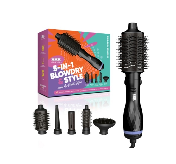 SBB. SBDR-2850-EU 5 in 1 Blowdry and Style