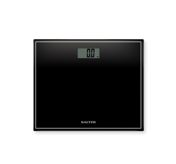 Salter 9207 BCFEU12  Compact Electronic Bathroom Scale, Black