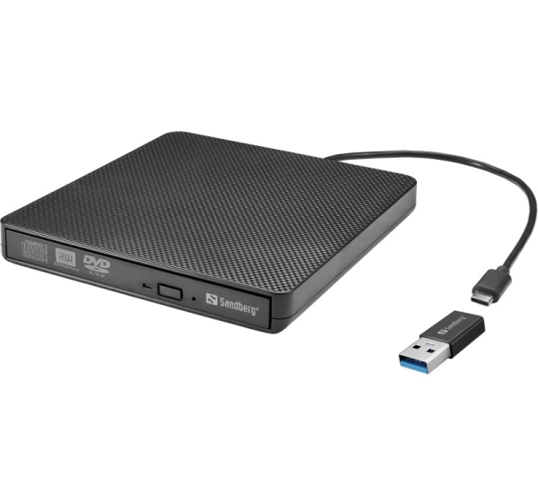 Sandberg 136-62 USB-C/A DVD Drive