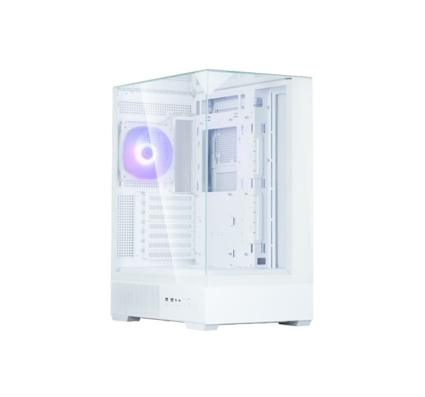 Zalman P40 Prism White, ARGB Fan x1