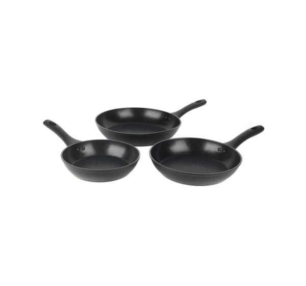 Salter BW08773 Geo Hex 3-Piece Fry Pan Set - 20/24/28cm