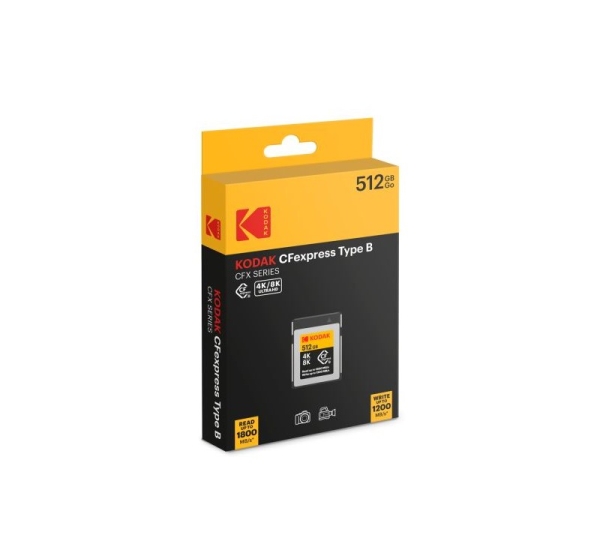 Kodak CFexpress Type B 512GB EKMCFX512GK
