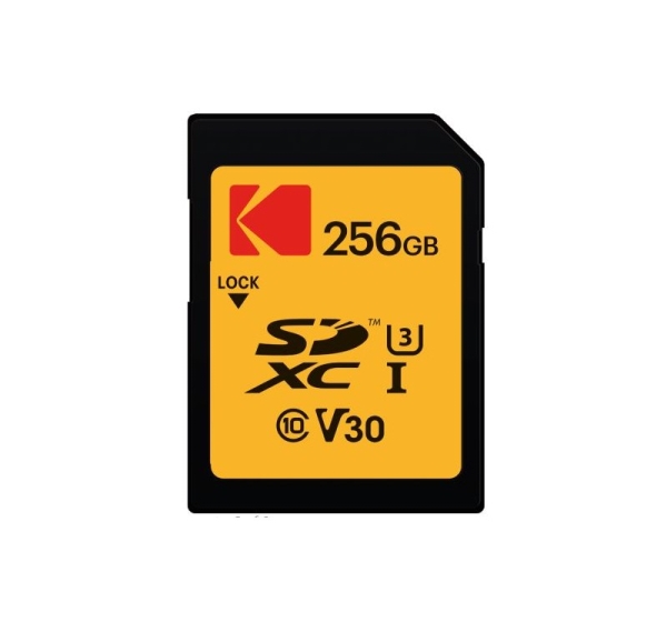 Kodak SDXC 256GB UHS-I U3 V30 Ultra Performance