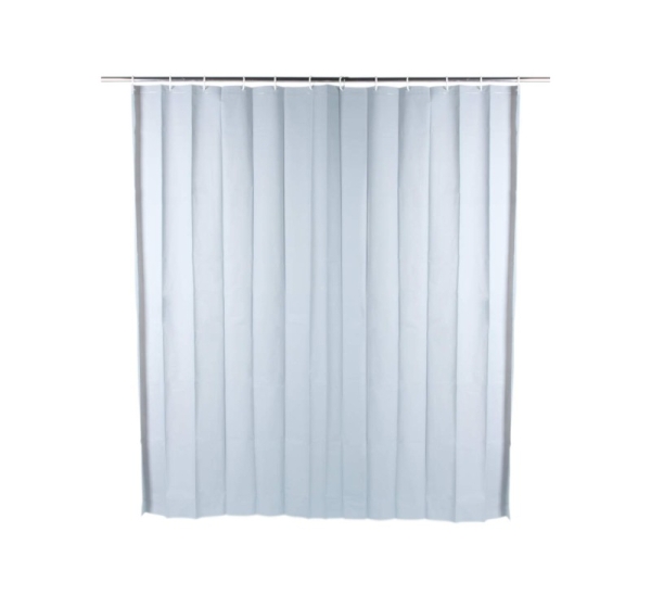 Beldray LA028268LGRYUFFEU7 Antibac Shower Curtain Gray