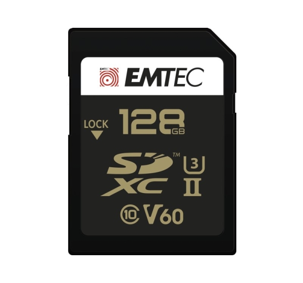 Emtec SDXC 128GB UHS-II V60 SpeedIN Pro+
