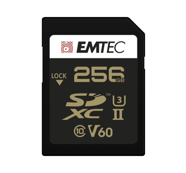 Emtec SDXC 256GB UHS-II V60 SpeedIN Pro+