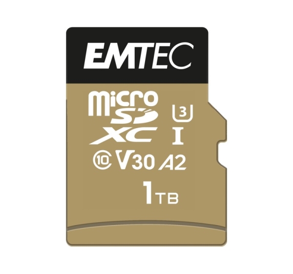 Emtec MicroSDXC 1TB UHS-I U3 V30 A2 SpeedIN Pro