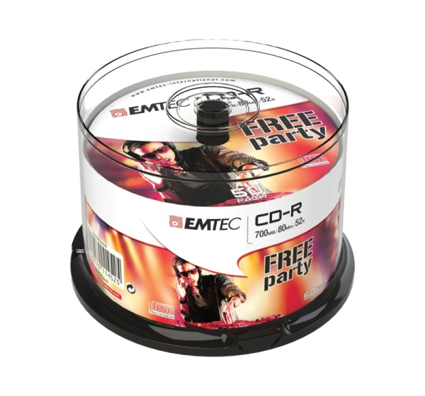Emtec CD-R 700MB/80MIN 52x Cake Box 50 pcs
