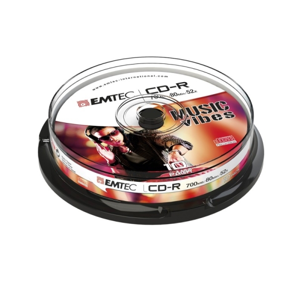 Emtec CD-R 700MB/80MIN 52x Cake Box 10 pcs